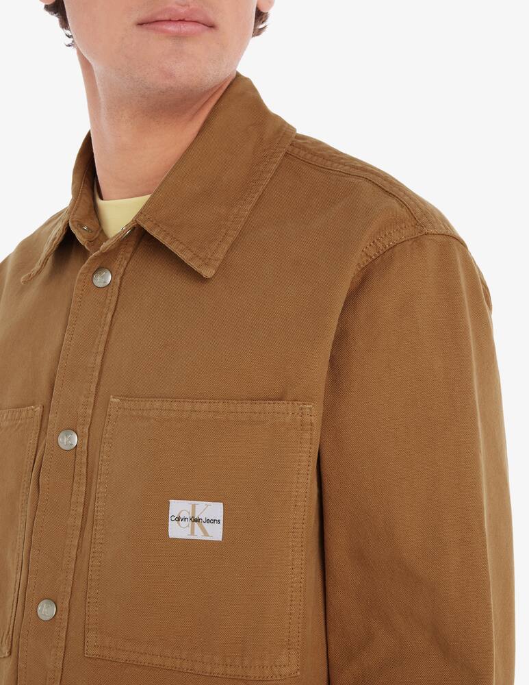 rinascente Calvin Klein Jeans Long sleeve shirt canvas relaxed linear