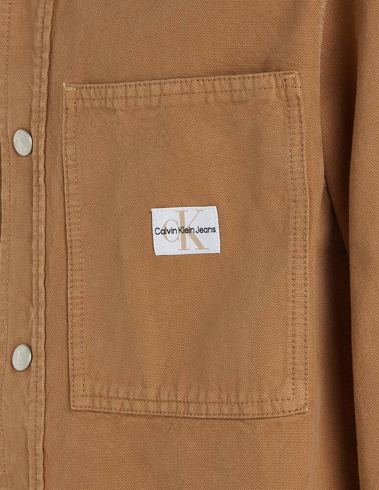 rinascente Calvin Klein Jeans Long sleeve shirt canvas relaxed linear