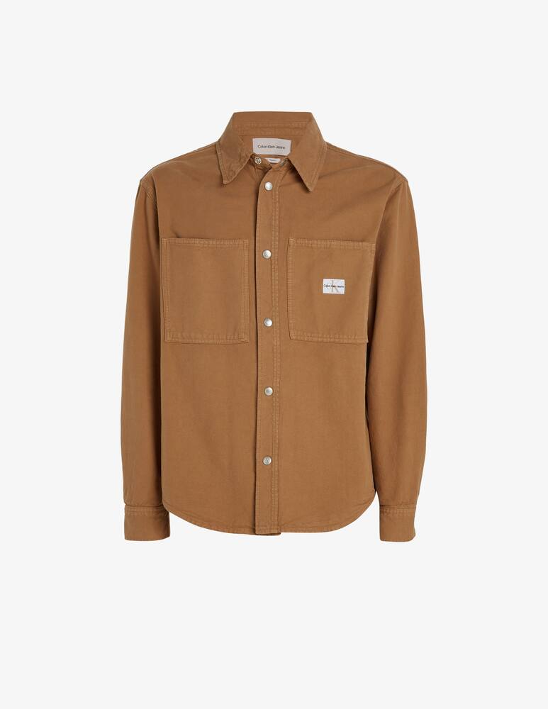 rinascente Calvin Klein Jeans Long sleeve shirt canvas relaxed linear