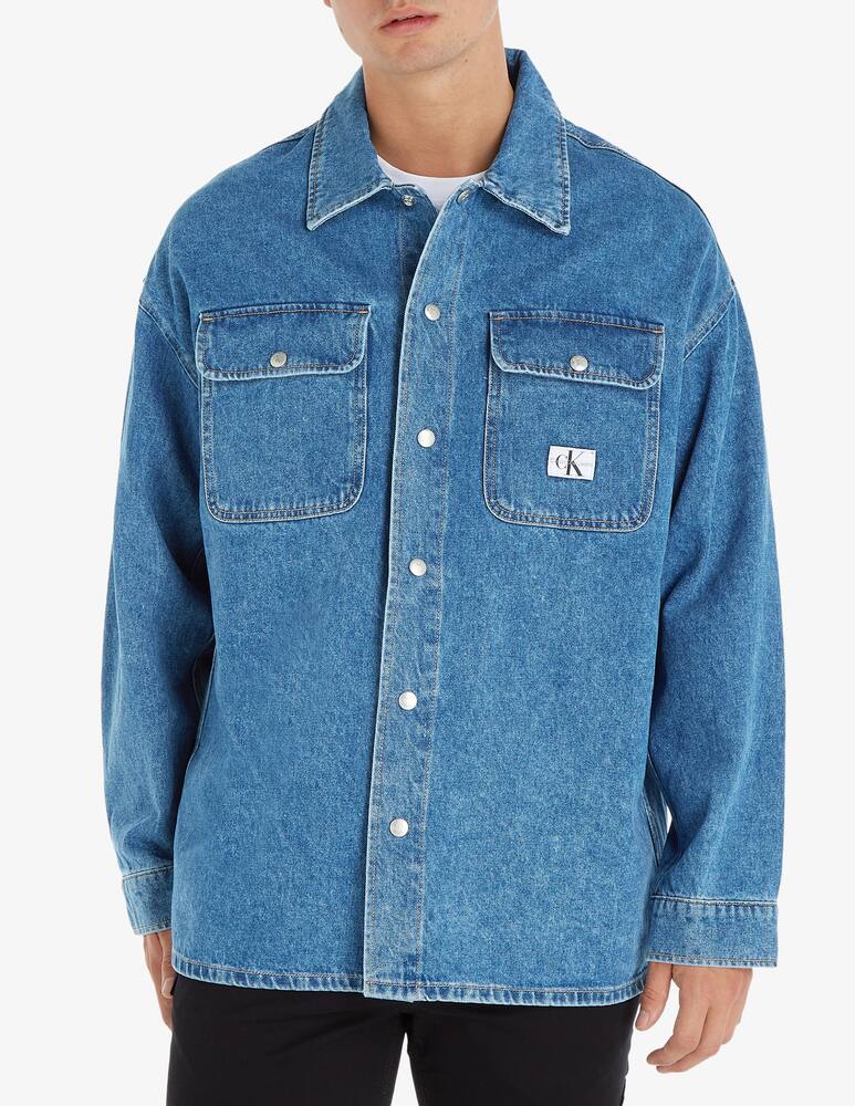 Calvin Klein Jeans Long sleeve shirt boxy loose - picture 1 Calvin Klein Jeans Long sleeve shirt boxy loose - picture 1