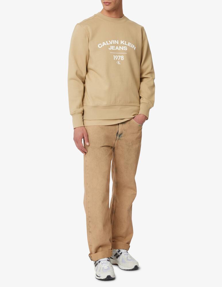 rinascente Calvin Klein Jeans Varsity logo sweatshirt
