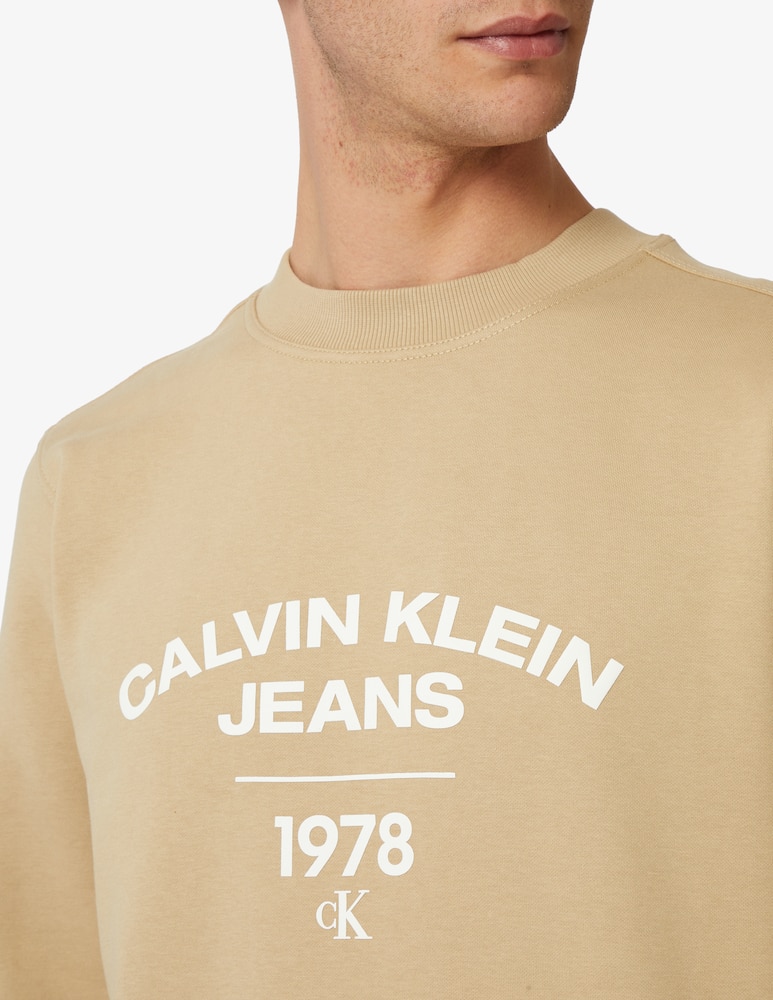 rinascente Calvin Klein Jeans Varsity logo sweatshirt