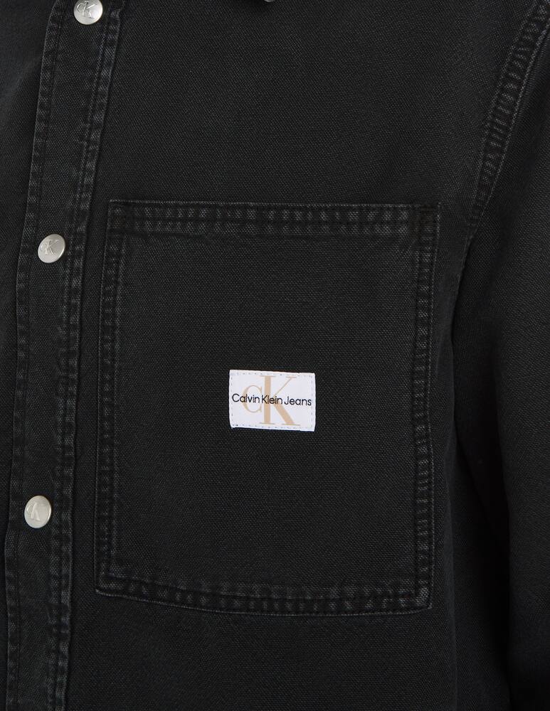 rinascente Calvin Klein Jeans Canvas relaxed linear long sleeve shirt