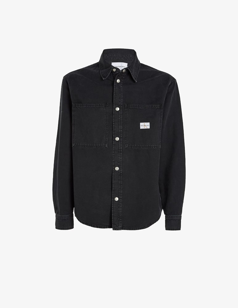 rinascente Calvin Klein Jeans Canvas relaxed linear long sleeve shirt