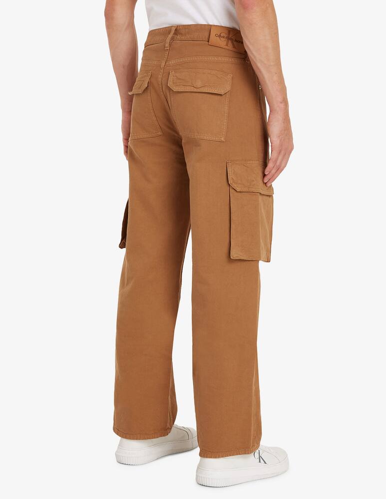 rinascente Calvin Klein Jeans Cargo loose canvas pants