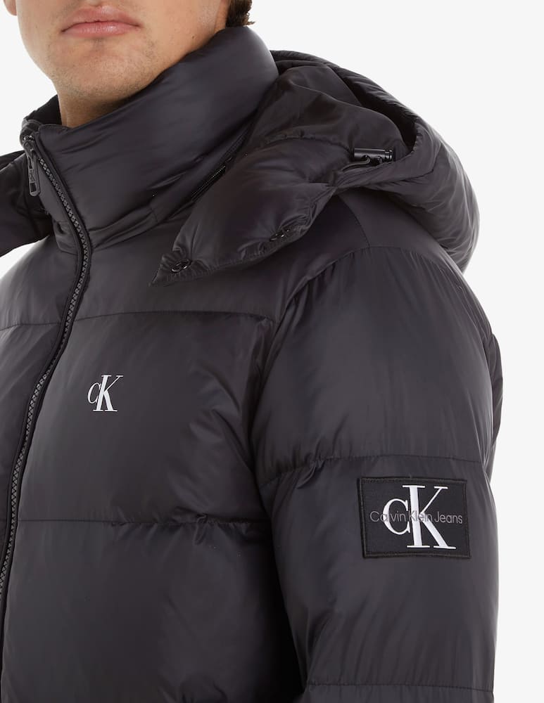 rinascente Calvin Klein Jeans Puffer padded hooded jacket
