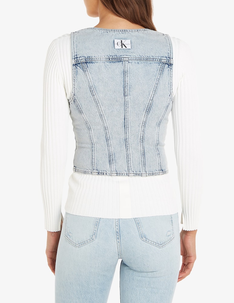 rinascente Calvin Klein Jeans Gilet corsetto