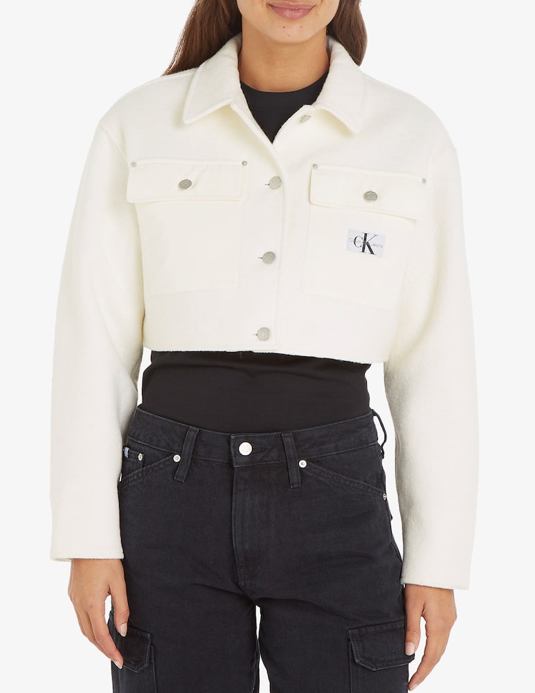 Calvin Klein Jeans Boucle short jacket - picture 1 Calvin Klein Jeans Boucle short jacket - picture 1