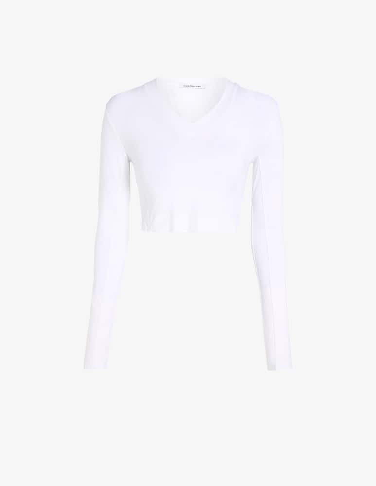 rinascente Calvin Klein Jeans Seaming v-neck long sleeve