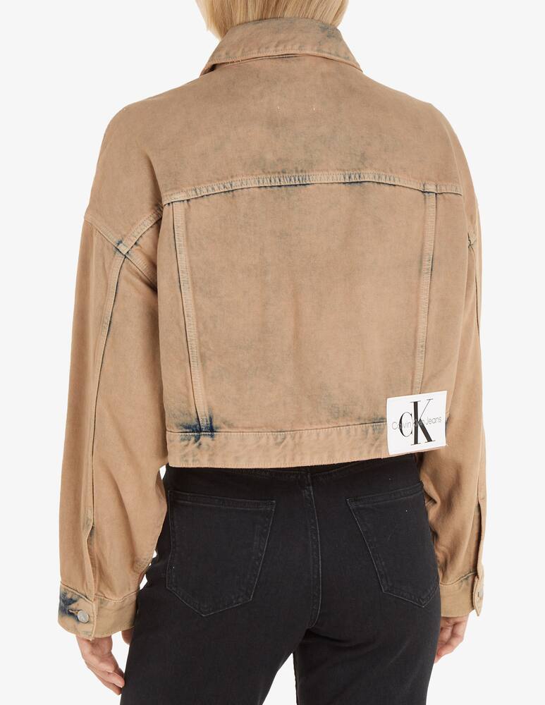rinascente Calvin Klein Jeans Boxy cropped denim jacket