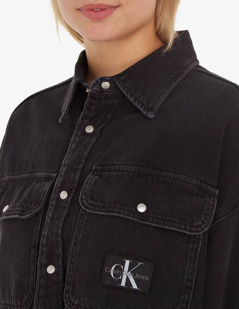 rinascente Calvin Klein Jeans Oversized crop shirt