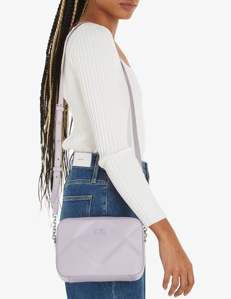 rinascente Calvin Klein Re-lock quilt camera bag