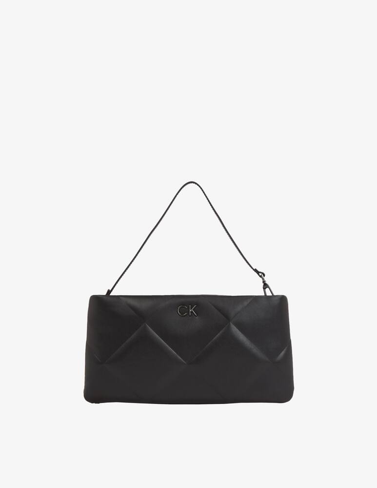 rinascente Calvin Klein Re-lock quilted clutch bag