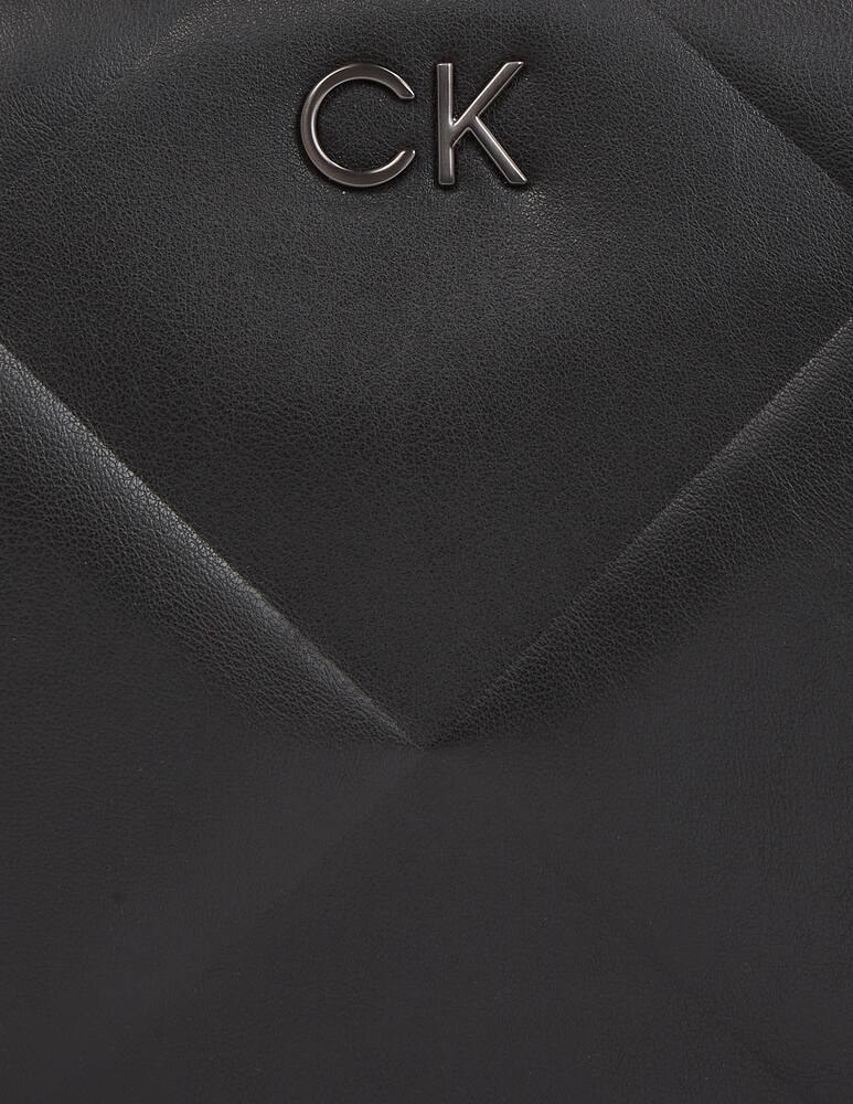 rinascente Calvin Klein Re-lock quilted clutch bag