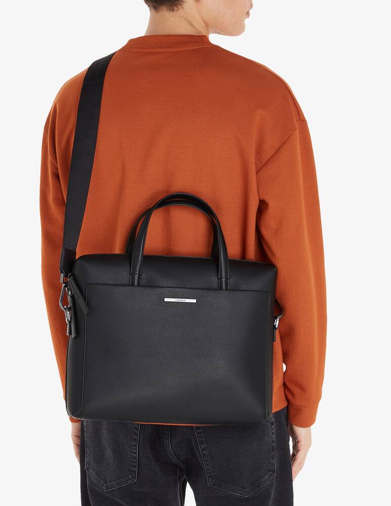 rinascente Calvin Klein Modern metal laptop bag