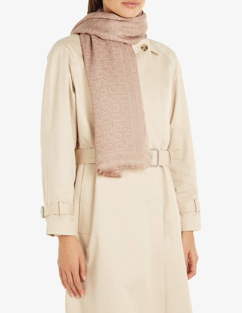 rinascente Calvin Klein Monogram scarf