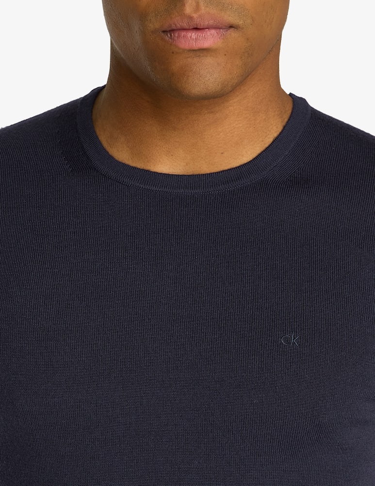 Calvin Klein Maglia girocollo lana merino - immagine 4 Calvin Klein Maglia girocollo lana merino - immagine 4