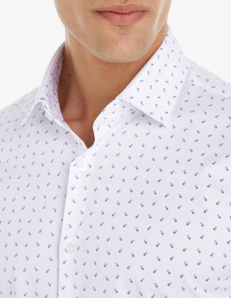 rinascente Calvin Klein Camicia slim fit twill micro disegno