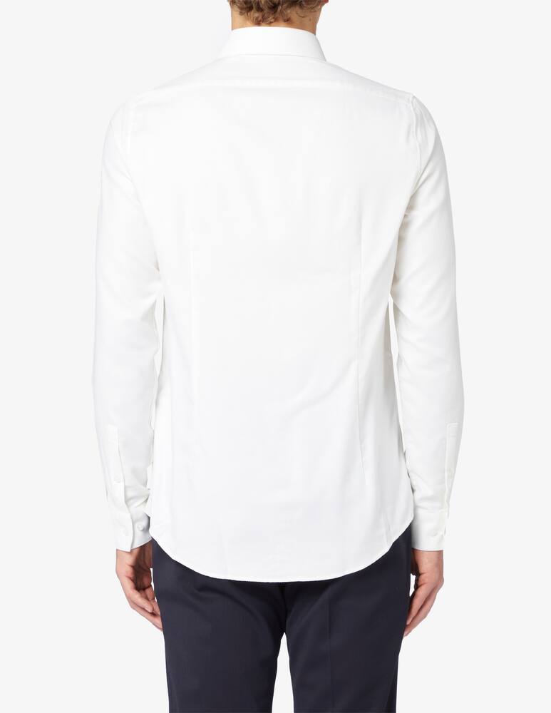 rinascente Calvin Klein Camicia stretch collar slim fit chevronne