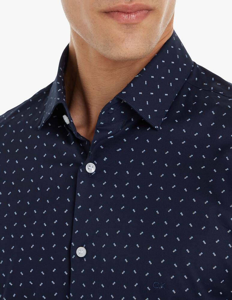 rinascente Calvin Klein Camicia slim fit twill micro disegno