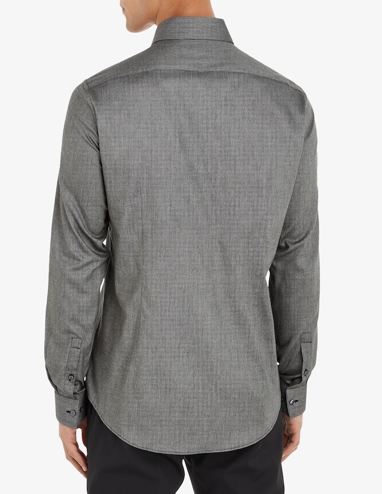 rinascente Calvin Klein Heather structure slim shirt