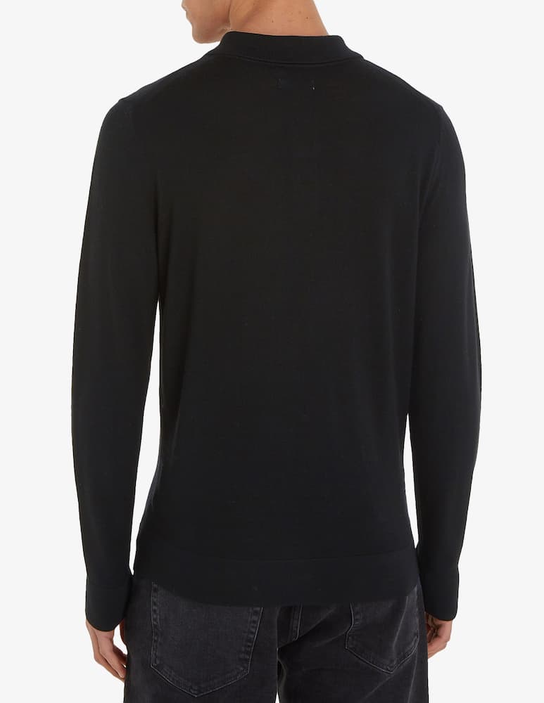 rinascente Calvin Klein Polo manica lunga merino