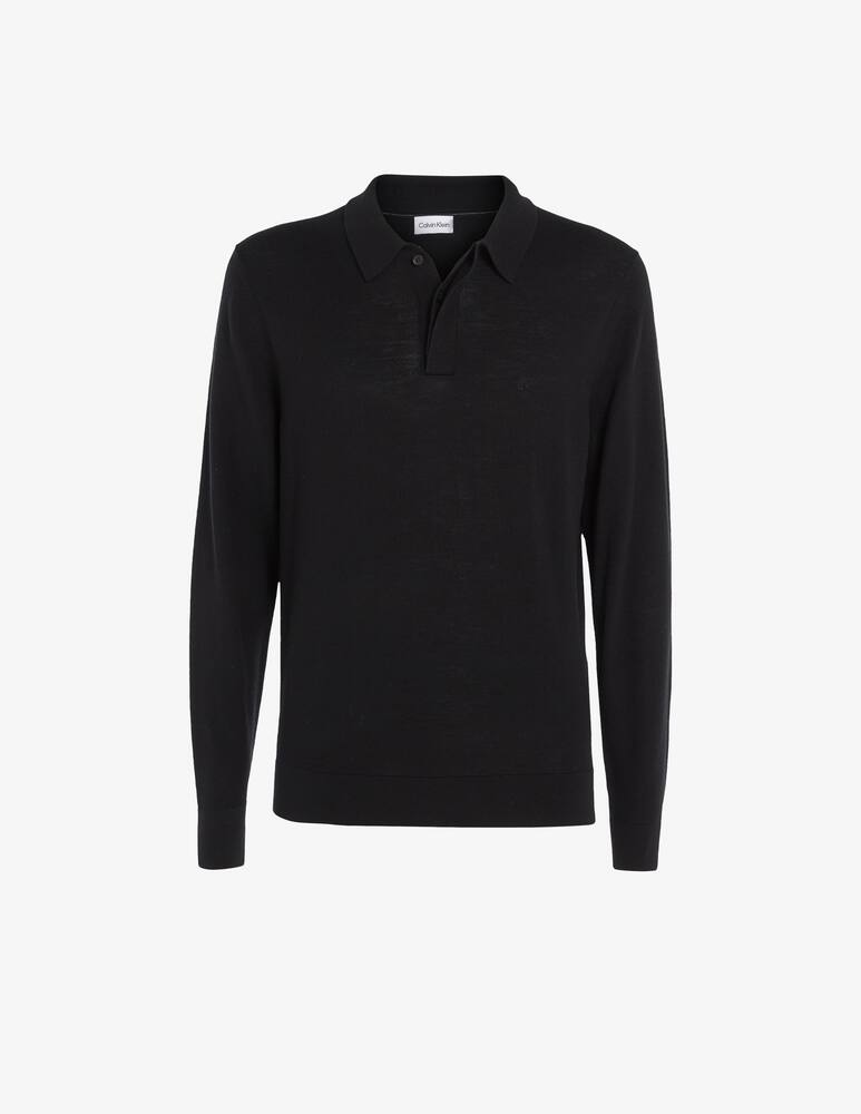 rinascente Calvin Klein Polo manica lunga merino