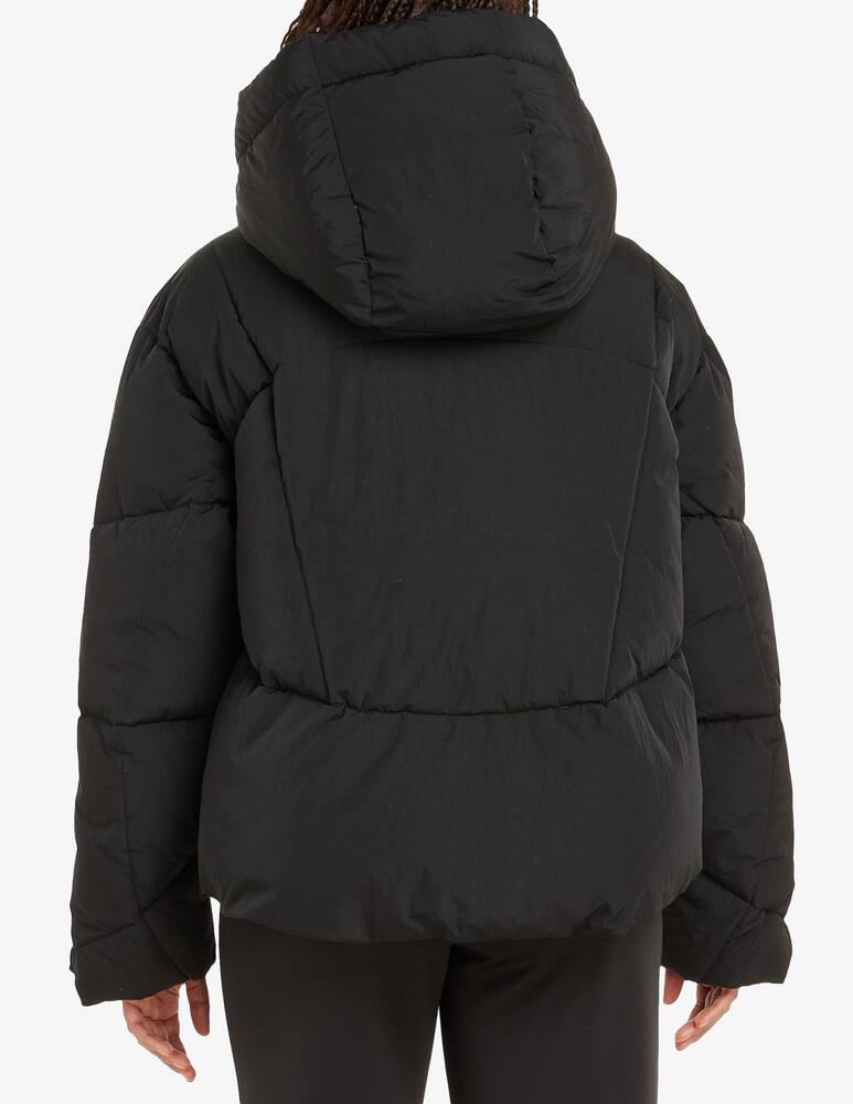 rinascente Calvin Klein Jeans Logo drawstring shirt puffer