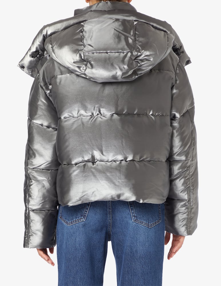 rinascente Calvin Klein Jeans Liquid metal puffer jacket