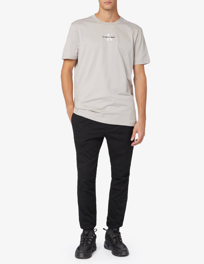 rinascente Calvin Klein Jeans Chino monologo badge trousers