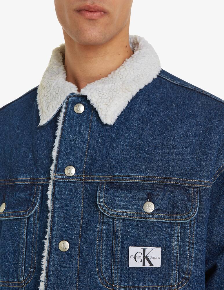 rinascente Calvin Klein Jeans Giacca jeans sherpa 90s
