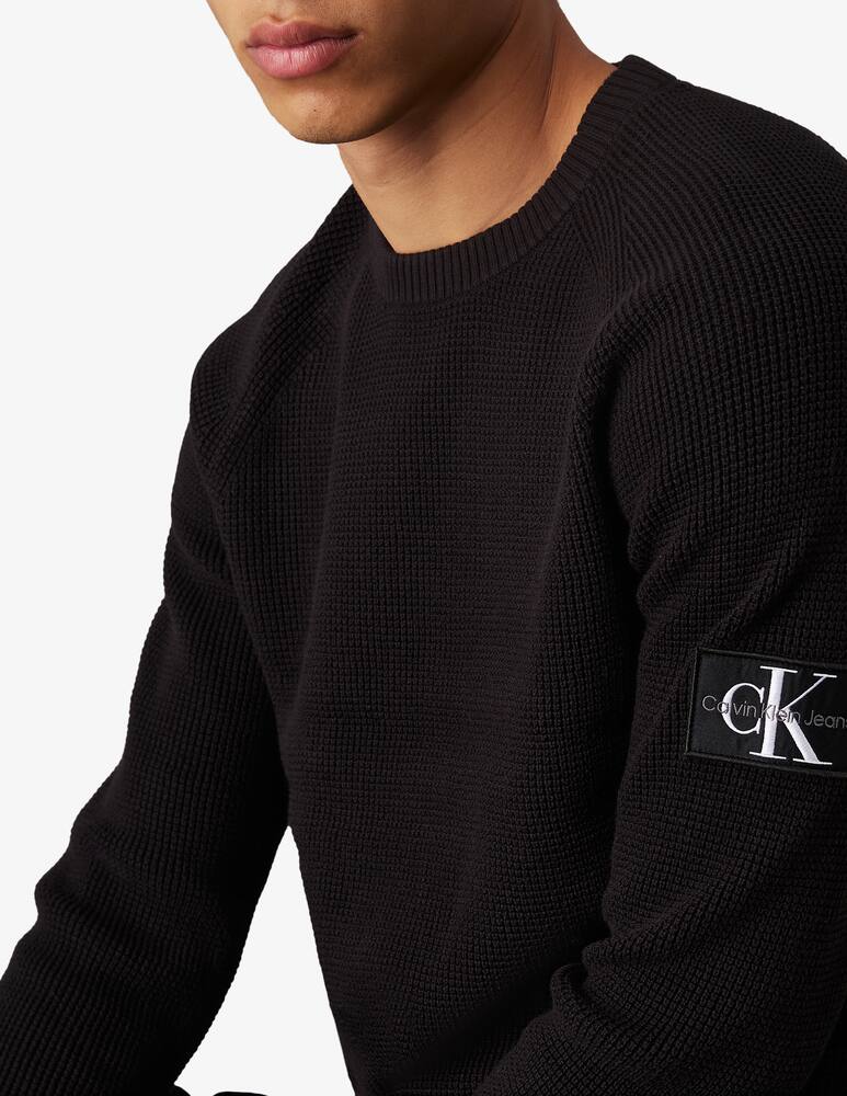 rinascente Calvin Klein Jeans Maglia girocollo easy badge laterale