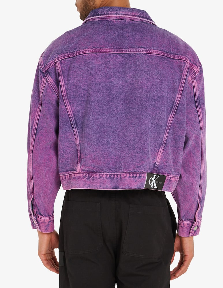 rinascente Calvin Klein Jeans Denim acid trucker jacket