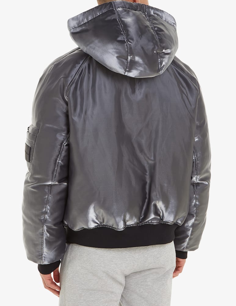 rinascente Calvin Klein Jeans Liquid metal puffer jacket