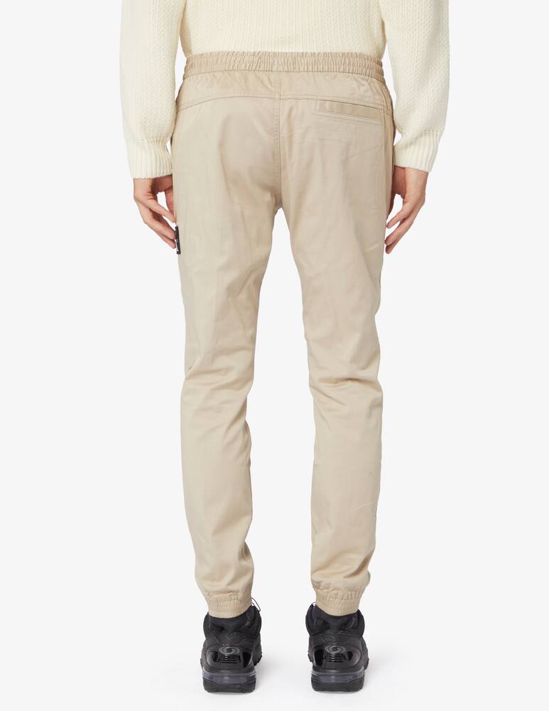 rinascente Calvin Klein Jeans Chino monologo badge trousers