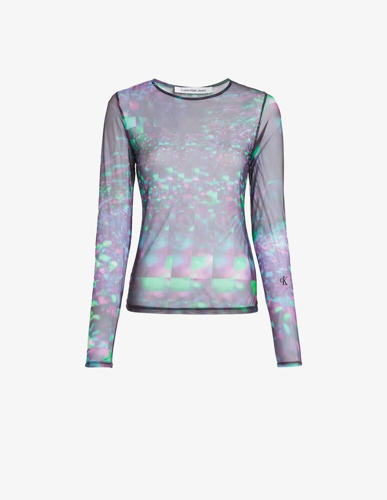 rinascente Calvin Klein Jeans Maglia manica lunga in rete Galaxy