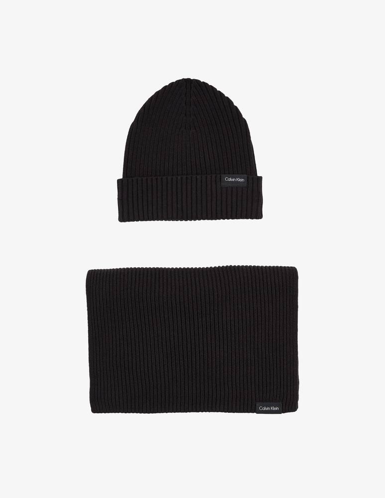 rinascente Calvin Klein Gift set cappello beani e sciarpa