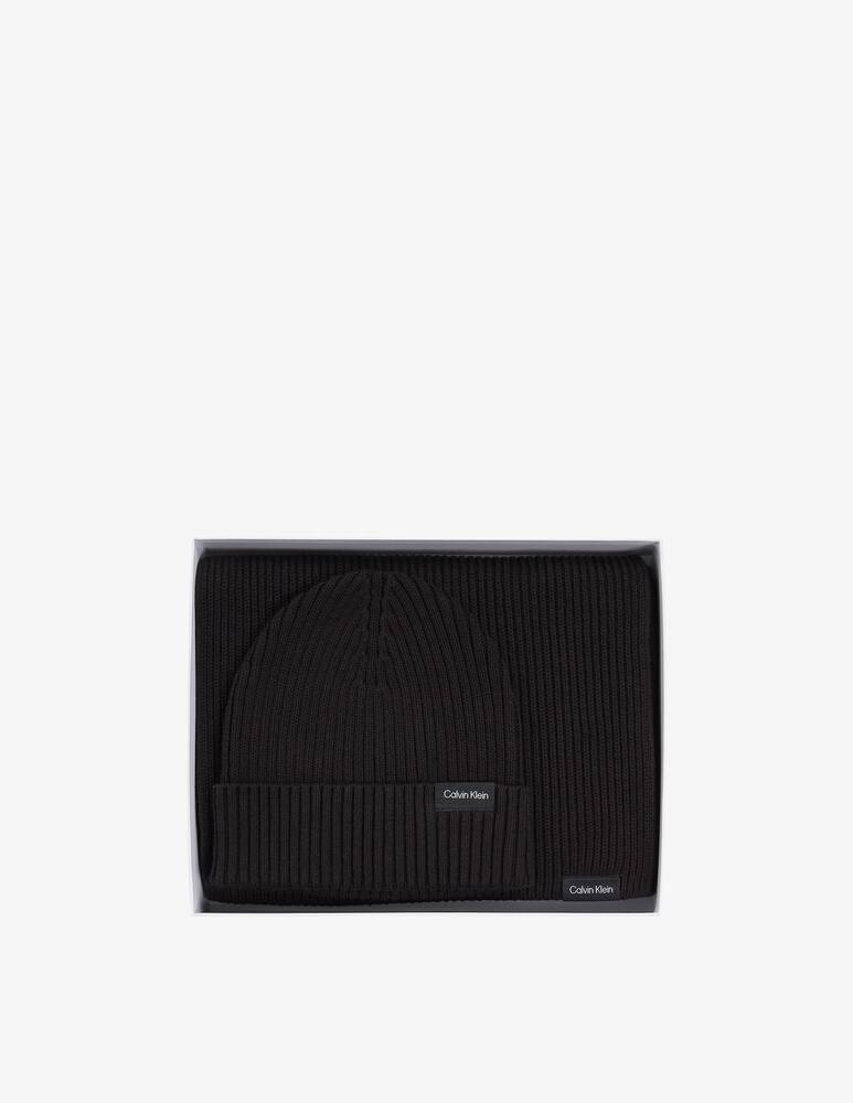 rinascente Calvin Klein Gift set cappello beani e sciarpa