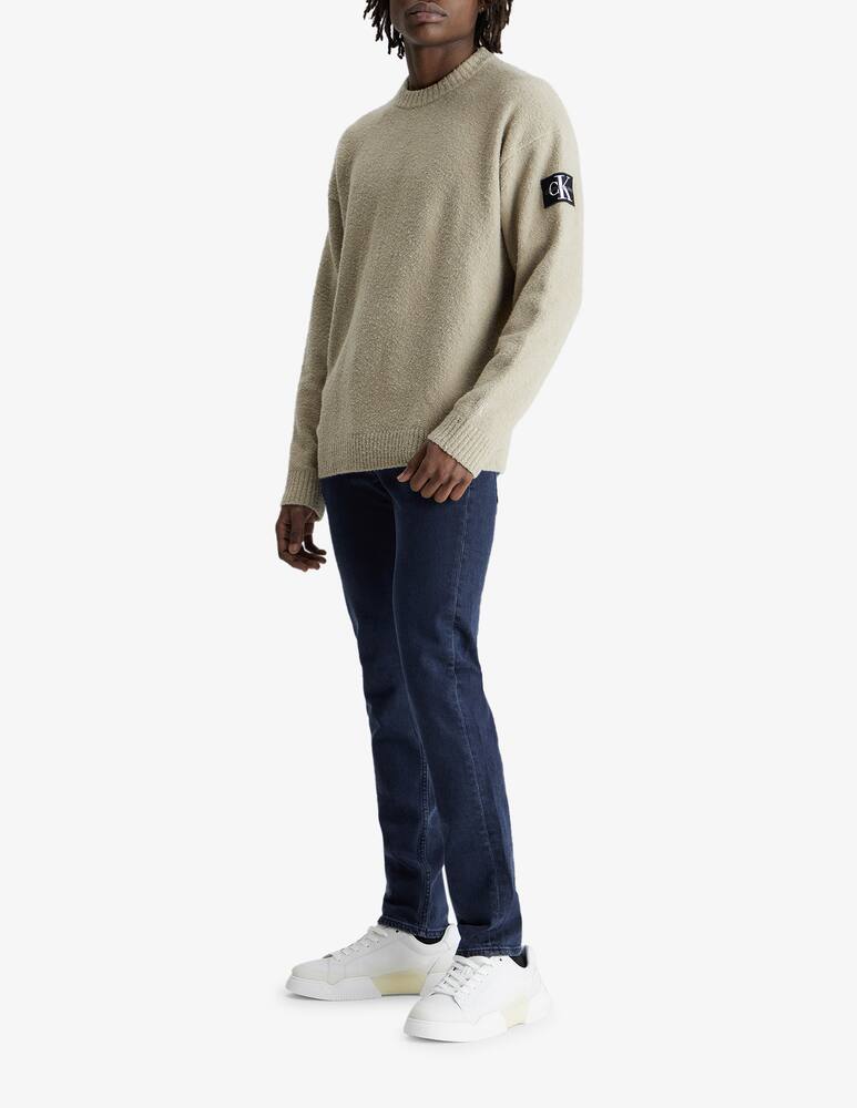 rinascente Calvin Klein Jeans Maglia girocollo boucle badge