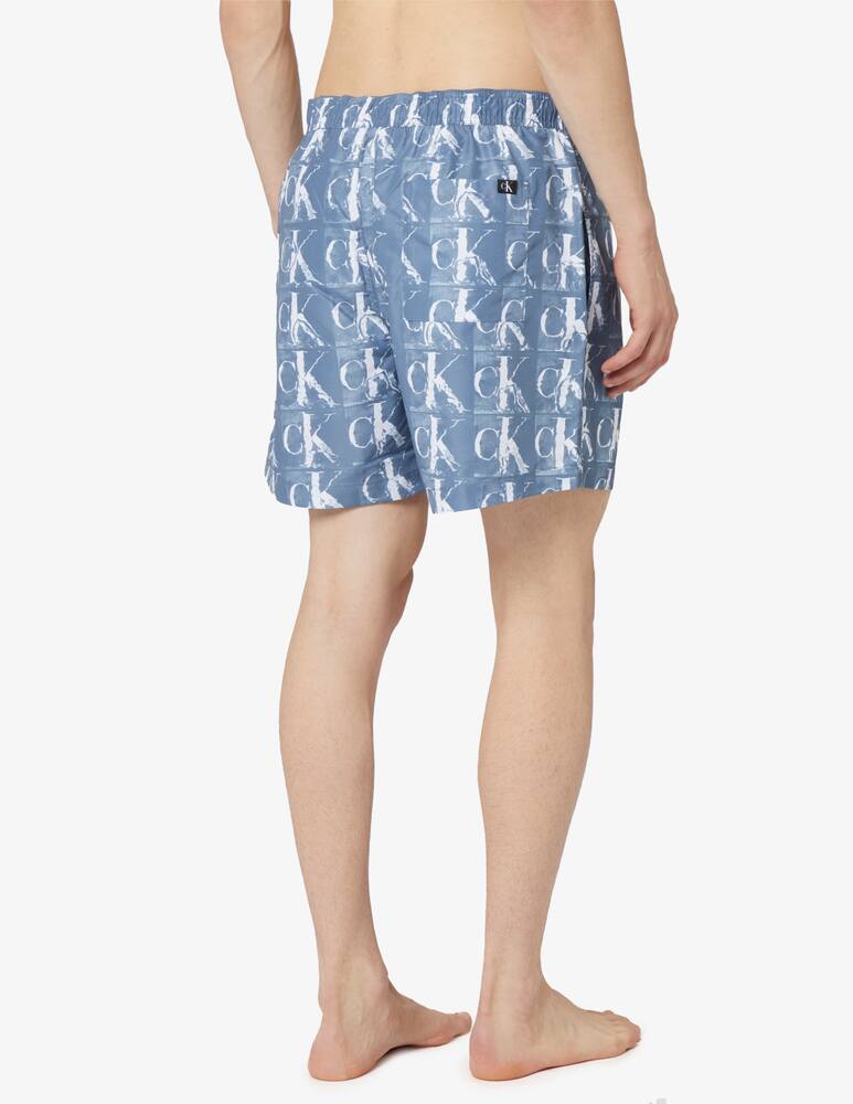 rinascente Calvin Klein Drawstring printed swimsuit