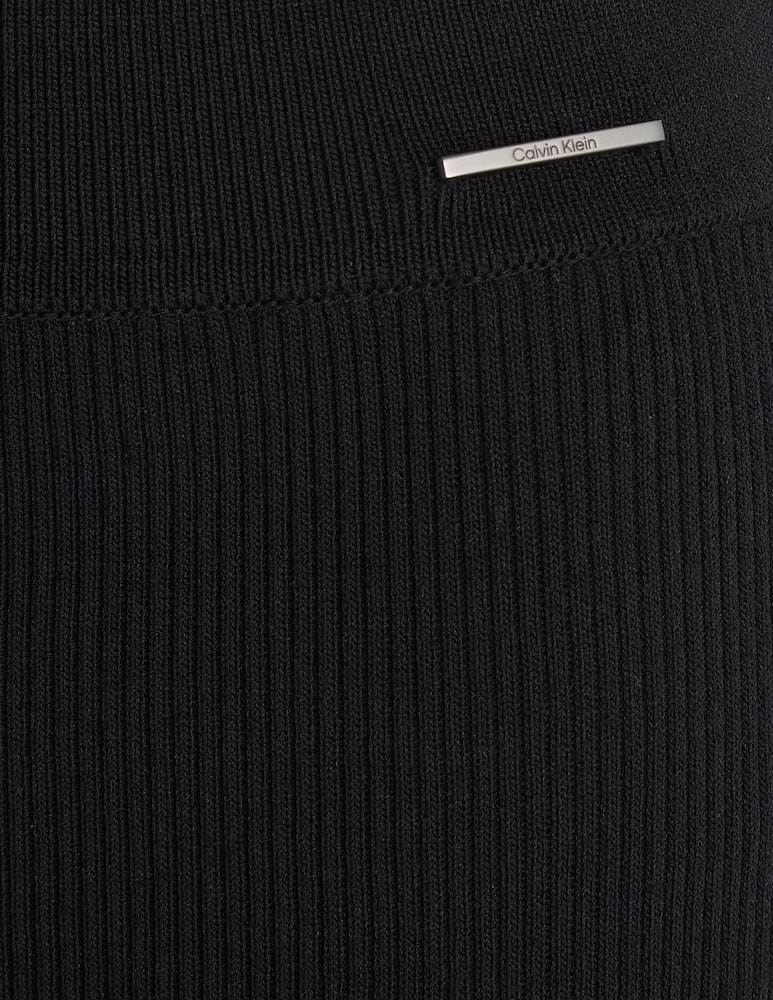 rinascente Calvin Klein Iconic rib flared pants