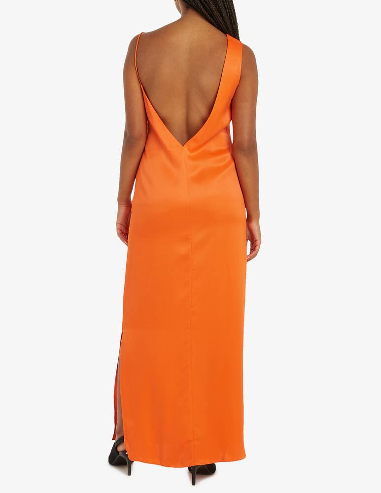 rinascente Calvin Klein Asymmetric open back dress