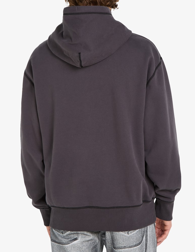 rinascente Calvin Klein Jeans Felpa con cappuccio monologo washed