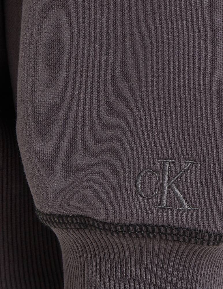 rinascente Calvin Klein Jeans Felpa con cappuccio monologo washed