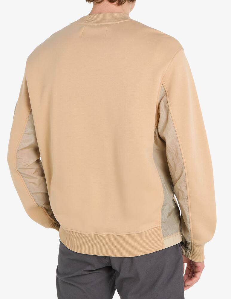 rinascente Calvin Klein Jeans Badge ripstop sweatshirt