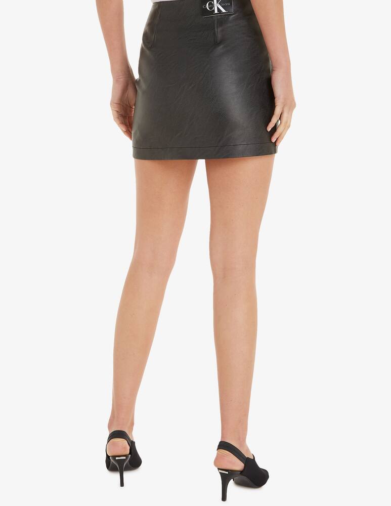 rinascente Calvin Klein Jeans Faux leather skirt