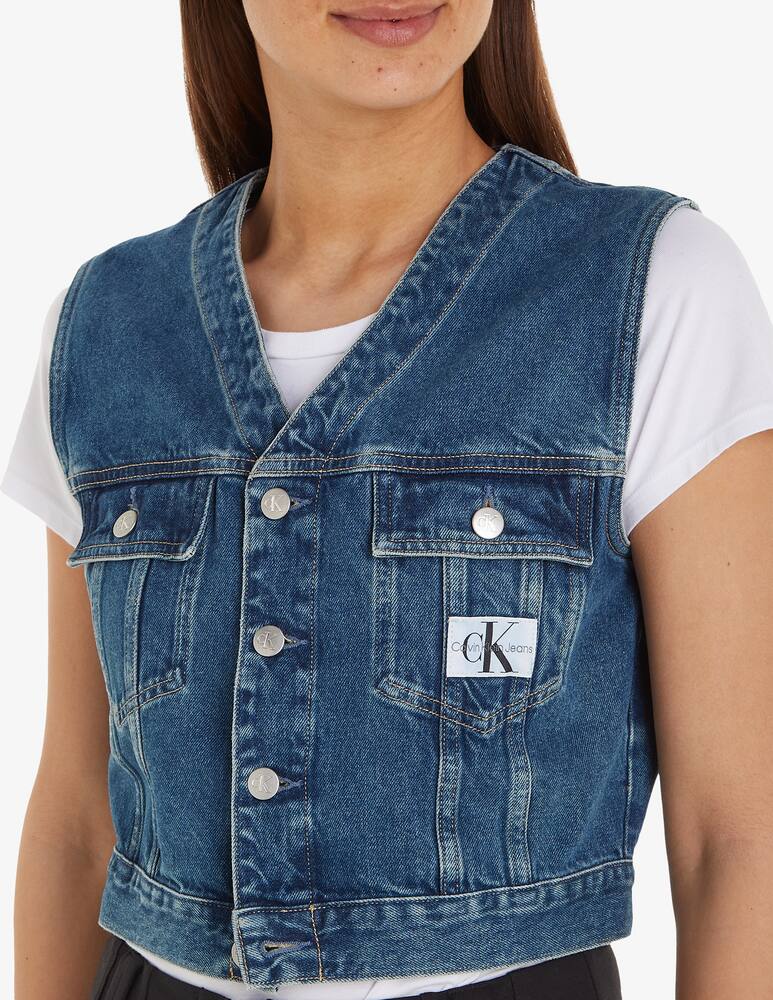 rinascente Calvin Klein Jeans Gilet di jeans