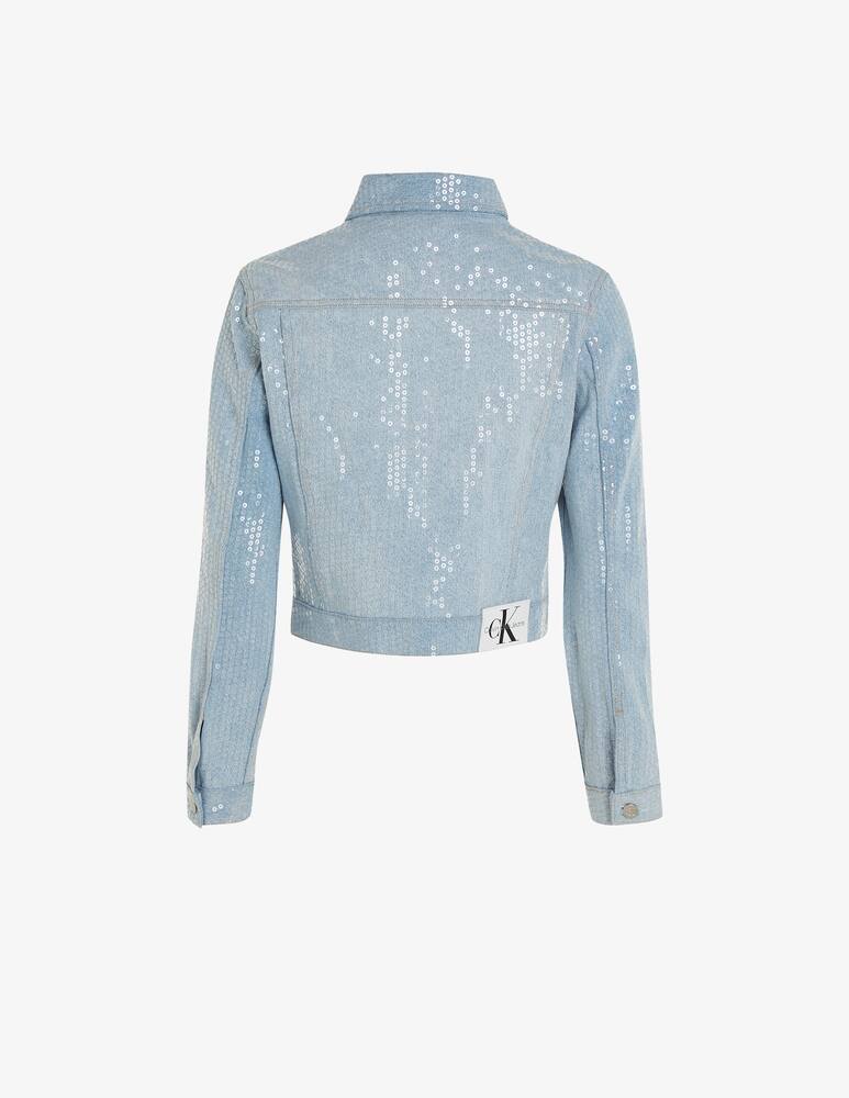 rinascente Calvin Klein Jeans Denim cropped 90s jacket