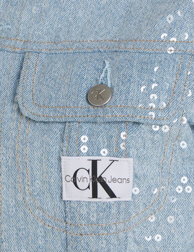 rinascente Calvin Klein Jeans Denim cropped 90s jacket