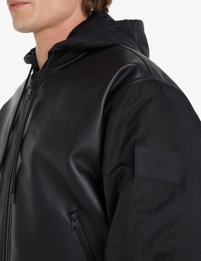 Calvin Klein Jeans Hooded bomber jacket - picture 3 Calvin Klein Jeans Hooded bomber jacket - picture 3